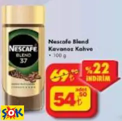 NESCAFE BLEND KAVANOZ KAHVE NESCAFE BLEND KAVANOZ KAHVE